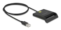 Delock Chipkartenleser USB 2.0 Smartcard - App kompatibel: Nein - Set: Nein - Produkttyp: Kartenleser - System: Universell - Bedienungsart: Keine