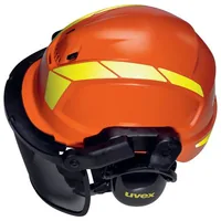 Uvex 9774237 safety headgear Polyethylene Black, Orange