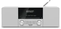 Technisat DigitRadio 3 Weiss - Radio Tuner: FM - DAB+ - Stromversorgung: Netzbetrieb - Detailfarbe: Weiss - Ausstattung: Sleep-Timer - Equalizer - Weckfunktion - Schlummerfunktion - Fernbedienung - CD-Player - Senderspeicher - Typ: Tischradio