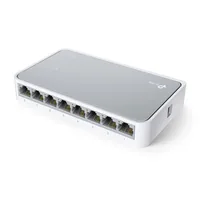 TP-Link Switch TL-SF1008D 8 Port - SFP Anschlüsse: 0 - Montage Switch: Desktop - SFP+ Anschlüsse: 0 - QSFP+ Anschlüsse: 0 - SFP28 Anschlüsse: 0 - Switch Management: Unmanaged