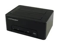 LC-Power LC-DOCK-U3-CR HDD docking station CF/SD card r