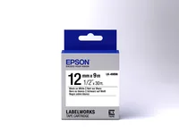 Epson Label Cartridge Standard LK-4WBN Black/White 12mm (9m)