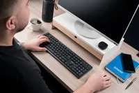 Savio KB-02 keyboard Home/Office USB QWERTY Black