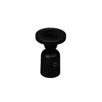 Konstsmide Nantes USB-Kerzenhalter - Schwarz - Höhe: 12.5 cm - Detailfarbe: Weiss - Detailmaterial: Stahl (pulverbeschichtet) - Grundmaterial: Kunststoff