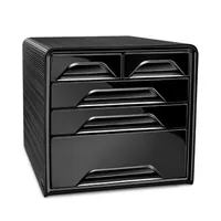 CEP Schubladenbox Smoove Confort 1072130011 5 Schubladen schwarz