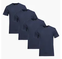 Switcher 4er-Pack Unisex T-Shirt Max Dunkelblau, S - Zielgruppe: Unisex - Zertifikate: Öko-Tex Standard 100 - Trocknergeeignet: Optional - Waschbar bei: 40 °C - Grösse: S - Eigenschaften: Aus recyceltem Material