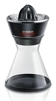 Bosch MCP72GPB citrus press Plastic, Stainless steel Black, Transparent