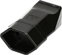 Max Hauri Kupplung T23 - Schwarz - Detailfarbe: Schwarz - Stromanschluss Seite A: T23 - Schalter: Nein - Stromanschluss Seite B: Schraubklemme - Typ: Kupplung