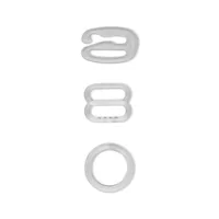 Prym BH-Zubehör Feststeller Transparent, 10 mm - Verpackungseinheit: 10 Stück - Detailfarbe: Transparent - Produkttyp: BH-Zubehör