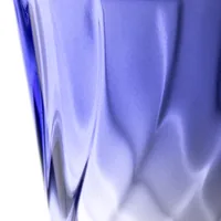 Leonardo Trinkglas Twist 215 ml, 4 Stück, Blau - Glas Typ: Trinkglas - Material: Kalk-Natron-Glas - Detailfarbe: Blau - Höhe: 9 cm - Verpackungseinheit: 4 Stück - Volumen: 215 ml