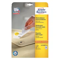 Avery L4732REV-10 printer label White Self-adhesive printer label