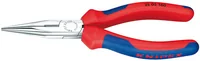Knipex Flachrundzange mit Schneide verchromt - Typ: Flachrundzange - Länge: 160 mm