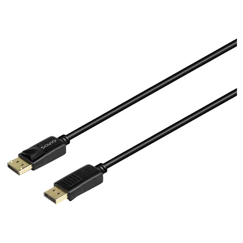 Savio CL-204 DisplayPort cable 1 m Black
