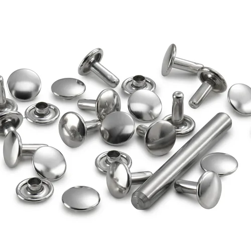 Prym Hohlnieten 4-6 mm, 15 Stück - Material: Messing - Produkttyp: Hohlnieten