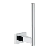 GROHE Toilettenpapierhalter Essentials Cube Chrom - Befestigung: Wand - Aufhängevorrichtung: Ja - Anzahl Rollen: 1 - Detailfarbe: Chrom - Detailmaterial: Metall - Grundmaterial: Metall