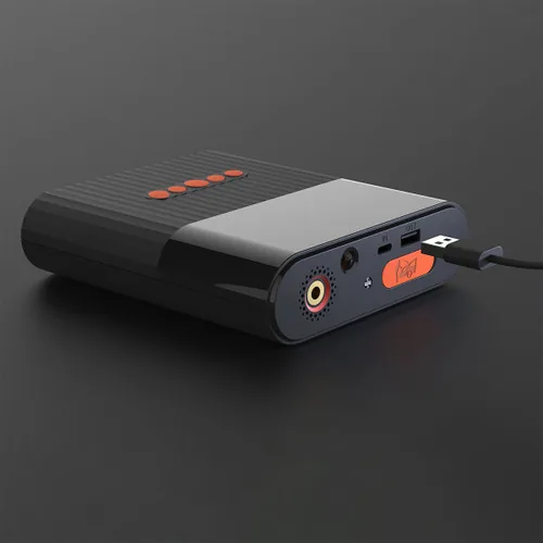 4smarts Powerbank PitStop+ mit Starthilfeausrüstung & Kompressor - Akkutyp: Lithium-Polymer (LiPo) - Akkukapazität: 8800 mAh - Detailfarbe: Schwarz - USB Ladeanschluss: 1 - USB-C PowerDelivery: Nein - Max. Output USB-C PowerDelivery: 0 W