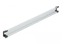 Delock Hutschiene/DIN Rail 35 x 15 mm, 50 cm aus Aluminium - Detailfarbe: Grau - Montage: Wand - Schaltschrank - Aufputz