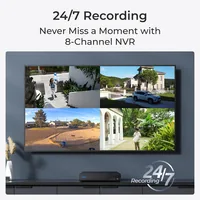 Reolink NVS8-8MB4 4K 8-Kanal Kamerasystem