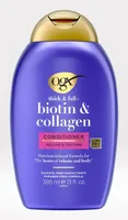 OGX Haarspülung Biotin and Collagen 385 ml - Zertifikate: Keine Zertifizierung - Packungsgrösse: 385 ml - Besonderheiten: Keine - Anwender: Unisex - Geeignete Haartypen: Feines Haar - Natürlich Leben: Keine Besonderheiten
