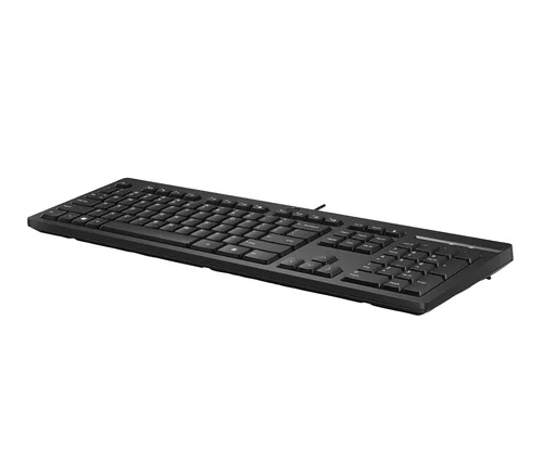 HP 125 G2 USB Wired Keyboard tastiera Ufficio Nero
