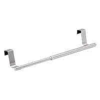 Wenko Handtuchhalter Teleskop 35 cm, Silber - Befestigung: Haken - Material: Edelstahl - Farbe: Silber