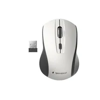 gembird Maus OPT WIRELESS 4 Tasten inkl. USB grauschwarz