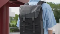 Inateck BP01008 backpack Travel backpack Black Polyester, Polyurethane (PU), Twill