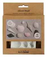 Creativ Company Versiegelung Giessformen Silikon Muscheln, 10 Motive - Zubehörart Basteln: Giessform