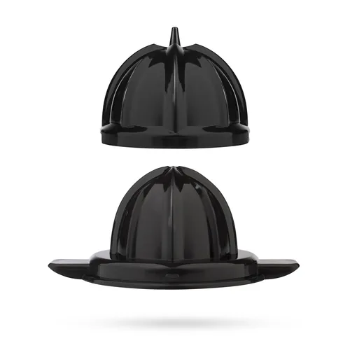 Tristar Zitruspresse CP-3002 Schwarz - Materialtyp: Metall - Material: Edelstahl - Ausstattung: Kabelaufwicklung - 2 Kegel - Anti-Rutsch-Füsse - Detailfarbe: Schwarz - Gerätetyp: Zitruspresse - Set: Nein