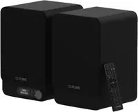 Pure Stereoanlage Classic Active Schwarz - Radio Tuner: DAB+ - FM - Detailfarbe: Schwarz - Lautsprecher Kategorie: Aktiv - Passiv - System-Kompatibilität: Keine - Verbindungsmöglichkeiten: Aux Kabel - Bluetooth - HDMI ARC - Optisch Digital (Toslink)