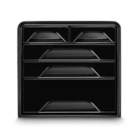CEP Schubladenbox Smoove Confort 1072130011 5 Schubladen schwarz