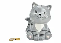 G. Wurm Spardose Katze 12 x 16 x 10 cm - Produkttyp Geschenke: Spardosen - Motiv: Katze - Breite: 12 cm - Höhe: 16 cm - Länge: 10 cm