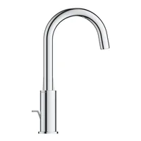 GROHE Einhand-Waschtischbatterie Swift 1/2, L, hoher Auslauf - Montage: Einlochmontage - Produktfamilie: Swift - Ausziehbare Brause: Nein - Ausführung: Einhebelmischer - Anschlussmass: 1/2 - Anschlussart: Hochdruckarmatur (2 Anschlüsse)