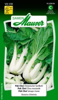 Samen Mauser Samen Pak Choi Chinesischer Senfkohl - Aussaatzeit: August - Juli - Sonneneinstrahlung: Sonnig - halbschattig - Saattyp: Saatgut - Gemüsegruppen: Kohlgemüse - Erntezeit: Oktober - September - Bio Zertifizierung: Ohne Bio-Zertifizierung