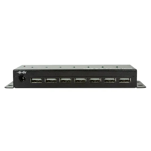 Logilink USB 2.0 HUB 7-port, Metall Industrieausführung