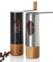 AdHoc Kaffeemühle Mrs. Bean Braun/Schwarz - Detailfarbe: Braun - Schwarz - Ausstattung: Mahlfunktion - Mahlwerk: Manuelles Mahlwerk - Fassungsvermögen: 48 g