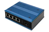 Digitus DN-651130 Netzwerk-Switch Unmanaged Fast Ethernet (10/100) Schwarz, Blau