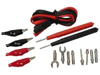 Velleman Prüfspitze TLM10 Set - Zubehörtyp: Prüfspitze - Schnittstellen: Bananenstecker - Set: Ja - Kabellänge: 90 cm