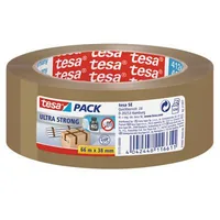 tesapack Ultra Strong 66m 38mm braun PVC Q4124 -Packband