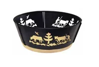 Heidi Cheese Line Fondue-Brotkorb Alpes Ø 25 cm Braun/Schwarz - Material: Metall - Detailfarbe: Braun - Schwarz - Eigenschaften: Keine Eigenschaft