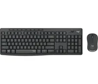 Logitech MK295 Silent wireless Combo black QWERTZ DE