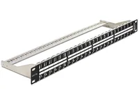 DeLock Keystone 19 Patchpanel 48 Port 1