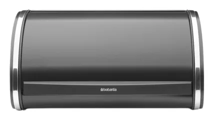 Brabantia Single-Rollbrotkasten Schwarz matt - Brotvariante: Brot - Material: Kunststoff - Detailfarbe: Schwarz matt - Inkl. Schneidebrett: Nein