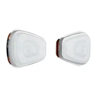 3M Ersatzfilter 6002CR A2P2 - Maskentyp: Halbmaske - Grösse: Einheitsgrösse - Schutzklasse: A2P2 - Detailfarbe: Braun