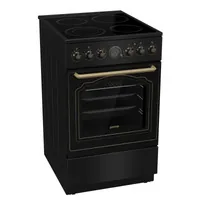 Gorenje GECS5B70CLB Freestanding cooker Electric Ceramic hob Black