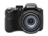 Kodak Fotokamera Pixpro AZ425 Schwarz - Bildsensortyp: CMOS - Bildsensor Auflösung: 20.68 Megapixel - Widerstandsfähigkeit: Keine Angabe - Speicherkartentyp: SD - SDHC UHS-II - SDXC UHS-II - Bauform Kamera: Digitalkamera - GPS: Nein