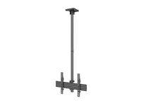 Multibrackets Deckenhalterung MBC1U Professional - Detailfarbe: Schwarz - Eigenschaften: 2-Sektionen - Deckenmontage - Modular erweiterbar - Neigbar - Maximale Bildschirmgrösse: 75 - Maximale Tragkraft: 50 kg
