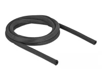 Gewebeschlauch selbstschließend hitzebeständig 2 m x 13 mm schwarz