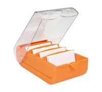 BIELLA Karteikartenbox Bunny A8 20885135U orange 10x6.2x19.5cm