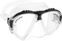 CRESSI Tauchmaske Matrix Klar/Schwarz - Detailfarbe: Schwarz - Transparent - Zielgruppe: Erwachsene - Produkttyp: Tauchmasken - Material: Glas - Silikon - Schuhgrösse (EU): Keine